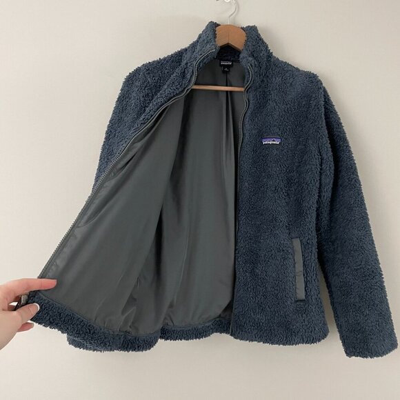 Patagonia Dark Gray Los Gatos Fleece Full Zip Jacket Size Small - Picture 7 of 7